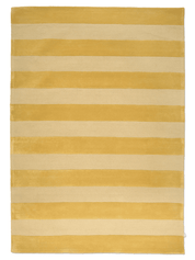Maßgefertigter Teppich Stripe Boucle Gelb