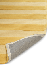 Maßgefertigter Teppich Stripe Boucle Gelb