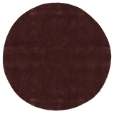 Måttanpassad Matta Solid Burgundy Rund