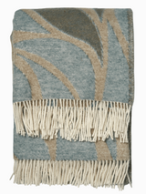 Pläd Folia Teal