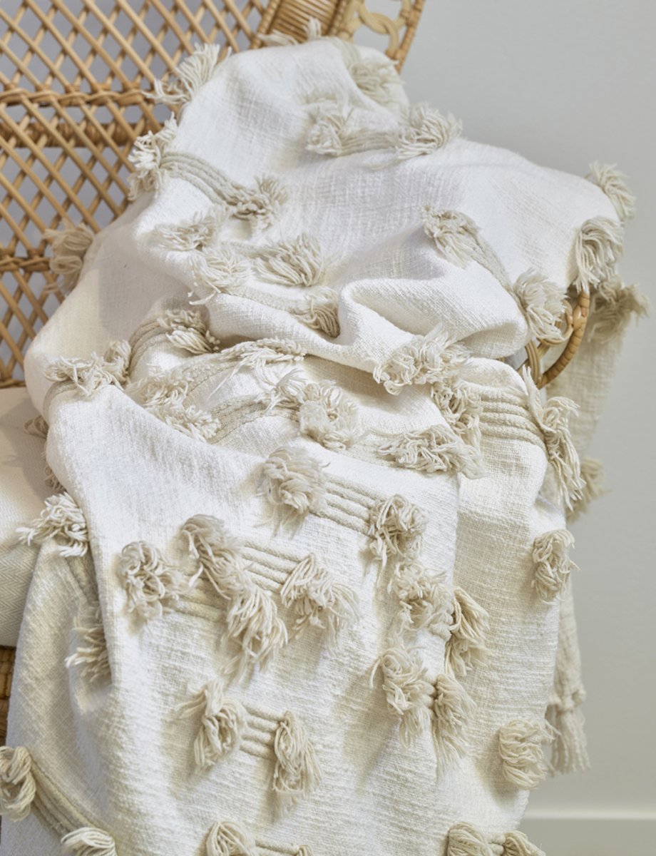 Throw Rope White/Birch