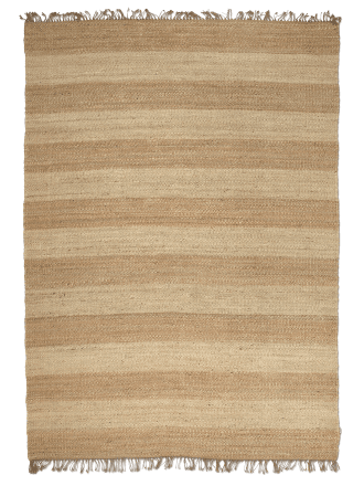 Jute Stripes Natural Jute