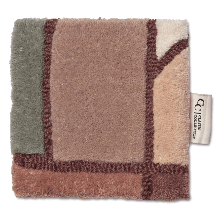 Mattprov Abstract Multi Pastell