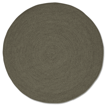 Wool rug Merino Dark Green
