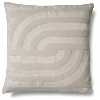 Cushion Cover Wave 50x50 Birch Classic Collection