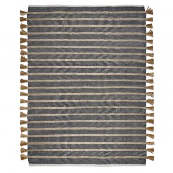 Rug Cochin Black/Jute Classic Collection