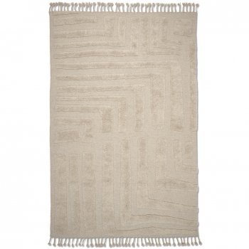Rug Field Natural Beige Custom Size Classic Collection