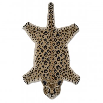 Barnrumsmatta Leopard Natural 90x150cm