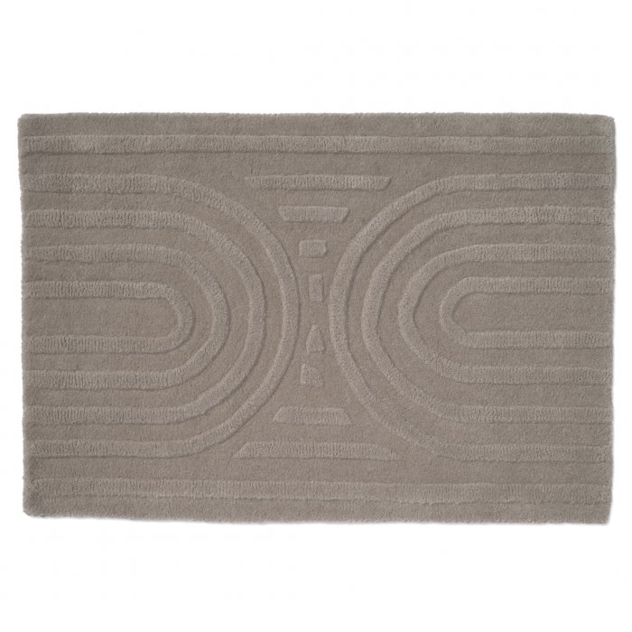 Doormat Curve 60x90 Silver Classic Collection
