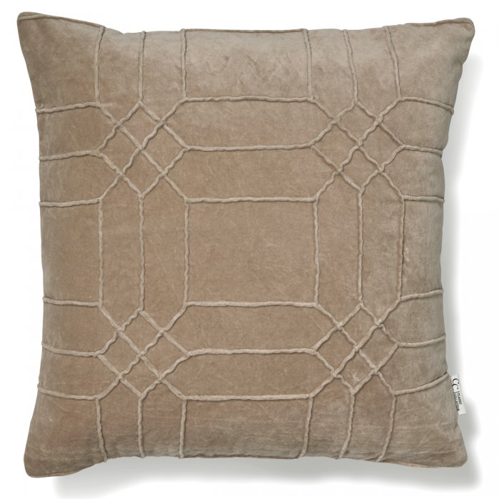 Classic Collection Kuddfodral Delhi 50x50 Simply Taupe Beige