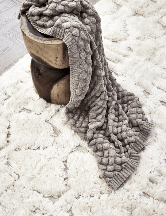 Throw Gems Simply Taupe Classic Collection