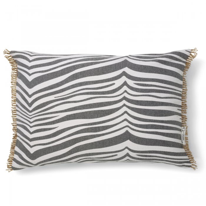 Classic Collection Cushion Zebra 40x60 Titanium Grey
