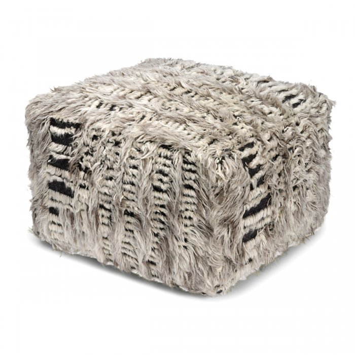 Pouf Raccoon 55x55 Natural Classic Collection